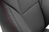 JADE スタイリッシュシートカバー for RECARO SR-7F パンチングレザー&レッドステッチ JADE スタイリッシュシートカバー for RECARO SR-7F パンチングレザー&レッドステッチ