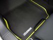 G'BASE ホンダ S660 JW5 3Dフロアマット ラバータイプ ブラック/イエロー