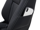 G'BASE ダイハツ コペン LA400K デザインシートカバー for 純正レカロ 側面スマホポケット