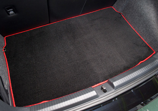 Fire storm Volkswagen Polo ラゲッジマット アッパー側 AW系専用 ブラックxレッド