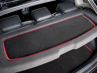 Fire storm Volkswagen Polo トノカバートレイマッ AW系専用 ブラックxレッド