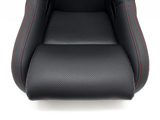 JADE スタイリッシュシートカバー for RECARO RECARO RS-GE ブラック×レッドステッチ