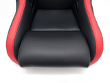 JADE スタイリッシュシートカバー for RECARO RECARO RS-GE ブラック×レッドステッチ