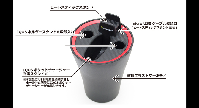 Jupiter ジュピター IQOS専用スタンド